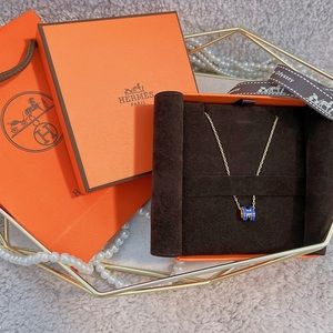 Brand New** Hermes Mini Pop H Pendant